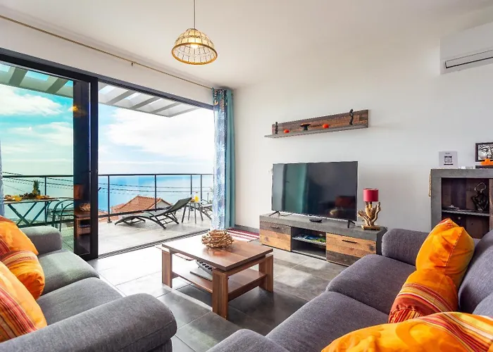 Sea View Flat In Casa Teixeira Calheta Madeira * Estreito Da Calheta